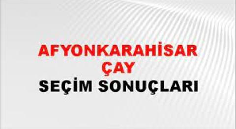 Afyonkarahisar Çay Yerel Seçim Sonuçları! 31 Mart 2024 Afyonkarahisar Çay Belediye Başkanlığı Seçim Sonuçları! Afyonkarahisar Çay'da kim kazandı, hangi parti?