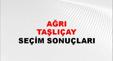 Ağrı Taşlıçay Yerel Seçim Sonuçları! 31 Mart 2024 Ağrı Taşlıçay Belediye Başkanlığı Seçim Sonuçları! Ağrı Taşlıçay'da kim kazandı, hangi parti?