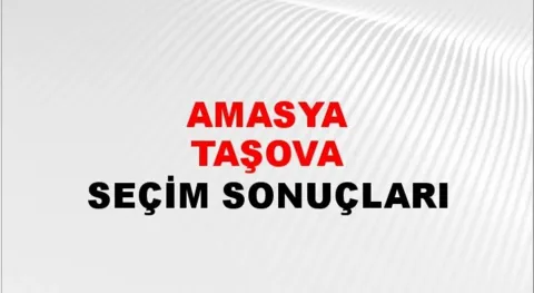 Amasya Taşova Yerel Seçim Sonuçları! 31 Mart 2024 Amasya Taşova Belediye Başkanlığı Seçim Sonuçları! Amasya Taşova'da kim kazandı, hangi parti?
