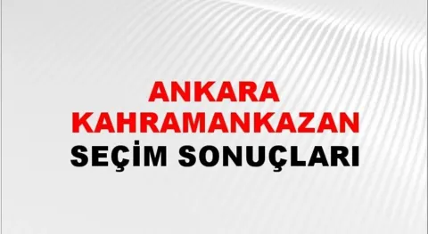 Ankara Kahramankazan Yerel Seçim Sonuçları! 31 Mart 2024 Ankara Kahramankazan Belediye Başkanlığı Seçim Sonuçları! Ankara Kahramankazan'da kim kazandı, hangi parti?
