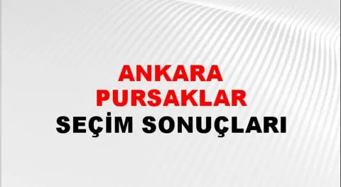 Ankara Pursaklar Yerel Seçim Sonuçları! 31 Mart 2024 Ankara Pursaklar Belediye Başkanlığı Seçim Sonuçları! Ankara Pursaklar'da kim kazandı, hangi parti?