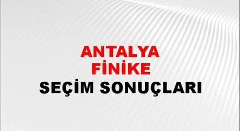 Antalya Finike Yerel Seçim Sonuçları! 31 Mart 2024 Antalya Finike Belediye Başkanlığı Seçim Sonuçları! Antalya Finike'de kim kazandı, hangi parti?