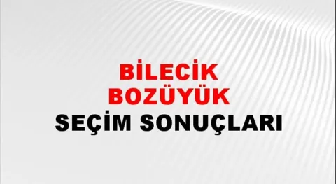 Bilecik Bozüyük Yerel Seçim Sonuçları! 31 Mart 2024 Bilecik Bozüyük Belediye Başkanlığı Seçim Sonuçları! Bilecik Bozüyük'te kim kazandı, hangi parti?
