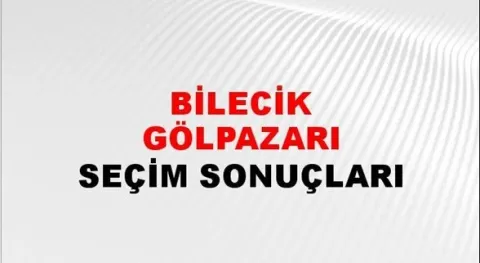 Bilecik Gölpazarı Yerel Seçim Sonuçları! 31 Mart 2024 Bilecik Gölpazarı Belediye Başkanlığı Seçim Sonuçları! Bilecik Gölpazarı'nda kim kazandı, hangi parti?