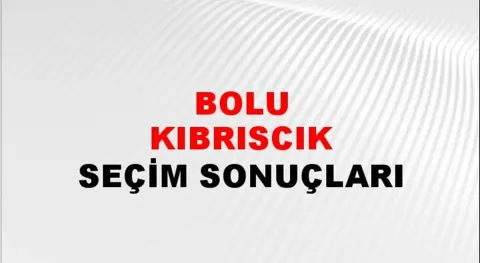 Bolu Kıbrıscık Yerel Seçim Sonuçları! 31 Mart 2024 Bolu Kıbrıscık Belediye Başkanlığı Seçim Sonuçları! Bolu Kıbrıscık'da kim kazandı, hangi parti?
