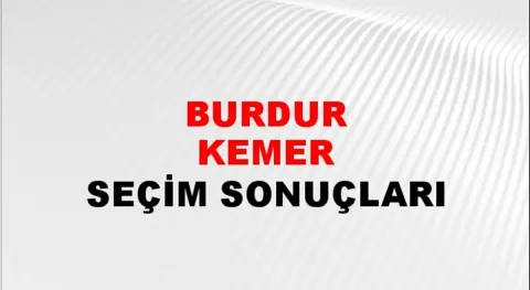 Burdur Kemer Yerel Seçim Sonuçları! 31 Mart 2024 Burdur Kemer Belediye Başkanlığı Seçim Sonuçları! Burdur Kemer'de kim kazandı, hangi parti?