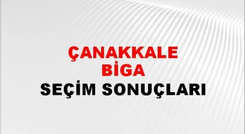 Çanakkale Biga Yerel Seçim Sonuçları! 31 Mart 2024 Çanakkale Biga Belediye Başkanlığı Seçim Sonuçları! Çanakkale Biga'da kim kazandı, hangi parti?