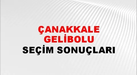 Çanakkale Gelibolu Yerel Seçim Sonuçları! 31 Mart 2024 Çanakkale Gelibolu Belediye Başkanlığı Seçim Sonuçları! Çanakkale Gelibolu'da kim kazandı, hangi parti?