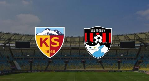CANLI| Kayserispor - Vanspor 