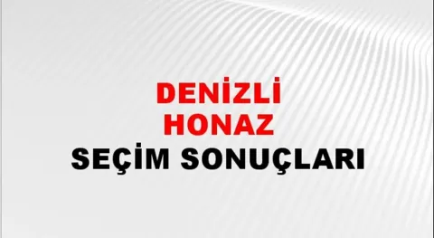 Denizli Honaz Yerel Seçim Sonuçları! 31 Mart 2024 Denizli Honaz Belediye Başkanlığı Seçim Sonuçları! Denizli Honaz'da kim kazandı, hangi parti?