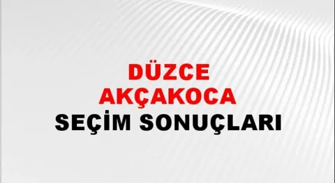 Düzce Akçakoca Yerel Seçim Sonuçları! 31 Mart 2024 Düzce Akçakoca Belediye Başkanlığı Seçim Sonuçları! Düzce Akçakoca'da kim kazandı, hangi parti?