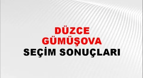 Düzce Gümüşova Yerel Seçim Sonuçları! 31 Mart 2024 Düzce Gümüşova Belediye Başkanlığı Seçim Sonuçları! Düzce Gümüşova'da kim kazandı, hangi parti?