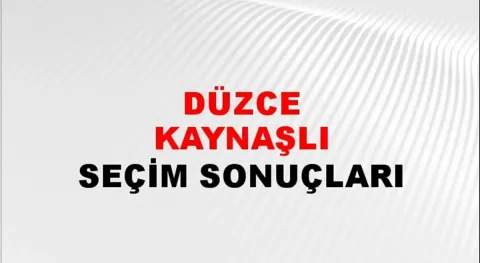 Düzce Kaynaşlı Yerel Seçim Sonuçları! 31 Mart 2024 Düzce Kaynaşlı Belediye Başkanlığı Seçim Sonuçları! Düzce Kaynaşlı'da kim kazandı, hangi parti?
