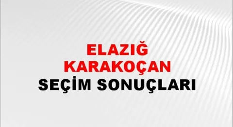 Elazığ Karakoçan Yerel Seçim Sonuçları! 31 Mart 2024 Elazığ Karakoçan Belediye Başkanlığı Seçim Sonuçları! Elazığ Karakoçan'da kim kazandı, hangi parti?