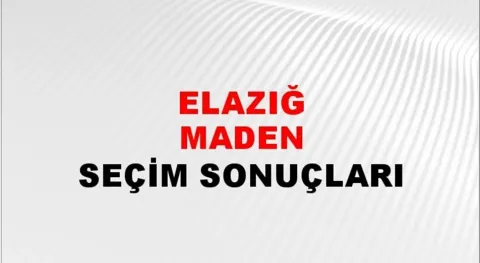 Elazığ Maden Yerel Seçim Sonuçları! 31 Mart 2024 Elazığ Maden Belediye Başkanlığı Seçim Sonuçları! Elazığ Maden'de kim kazandı, hangi parti?