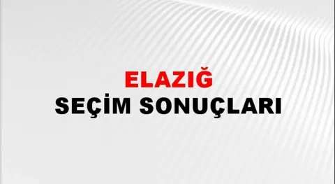 Elazığ Yerel Seçim Sonuçları! 31 Mart 2024 Elazığ Belediye Başkanlığı Seçim Sonuçları! Elazığ'da kim kazandı, hangi parti?