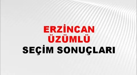 Erzincan Üzümlü Yerel Seçim Sonuçları! 31 Mart 2024 Erzincan Üzümlü Belediye Başkanlığı Seçim Sonuçları! Erzincan Üzümlü'de kim kazandı, hangi parti?