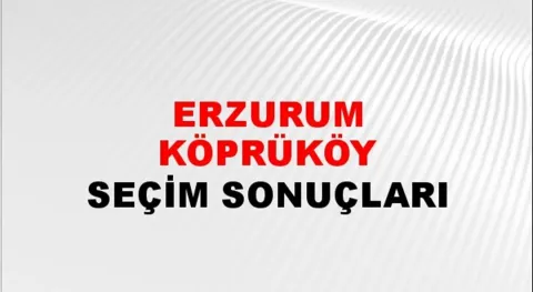 Erzurum Köprüköy Yerel Seçim Sonuçları! 31 Mart 2024 Erzurum Köprüköy Belediye Başkanlığı Seçim Sonuçları! Erzurum Köprüköy'de kim kazandı, hangi parti?