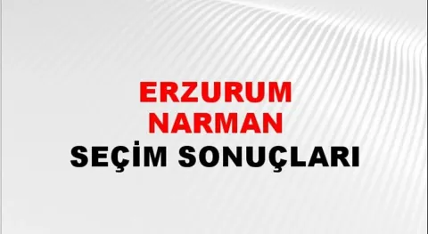 Erzurum Narman Yerel Seçim Sonuçları! 31 Mart 2024 Erzurum Narman Belediye Başkanlığı Seçim Sonuçları! Erzurum Narman'da kim kazandı, hangi parti?