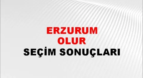 Erzurum Olur Yerel Seçim Sonuçları! 31 Mart 2024 Erzurum Olur Belediye Başkanlığı Seçim Sonuçları! Erzurum Olur'da kim kazandı, hangi parti?