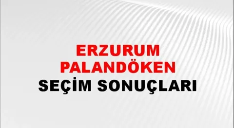 Erzurum Palandöken Yerel Seçim Sonuçları! 31 Mart 2024 Erzurum Palandöken Belediye Başkanlığı Seçim Sonuçları! Erzurum Palandöken'de kim kazandı, hangi parti?