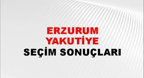 Erzurum Yakutiye Yerel Seçim Sonuçları! 31 Mart 2024 Erzurum Yakutiye Belediye Başkanlığı Seçim Sonuçları! Erzurum Yakutiye'de kim kazandı, hangi parti?