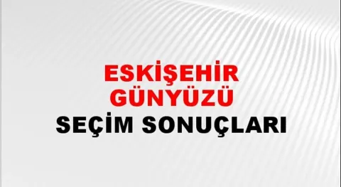 Eskişehir Günyüzü Yerel Seçim Sonuçları! 31 Mart 2024 Eskişehir Günyüzü Belediye Başkanlığı Seçim Sonuçları! Eskişehir Günyüzü'nde kim kazandı, hangi parti?