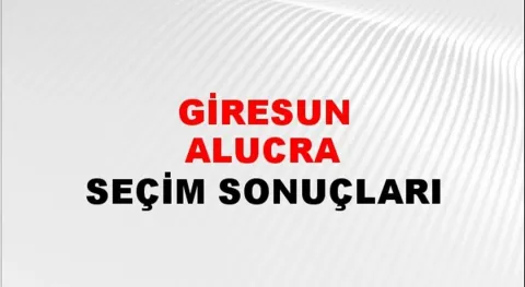 Giresun Alucra Yerel Seçim Sonuçları! 31 Mart 2024 Giresun Alucra Belediye Başkanlığı Seçim Sonuçları! Giresun Alucra'da kim kazandı, hangi parti?