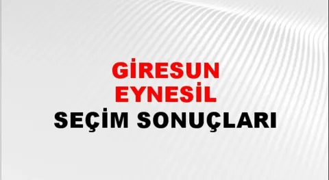 Giresun Eynesil Yerel Seçim Sonuçları! 31 Mart 2024 Giresun Eynesil Belediye Başkanlığı Seçim Sonuçları! Giresun Eynesil'de kim kazandı, hangi parti?