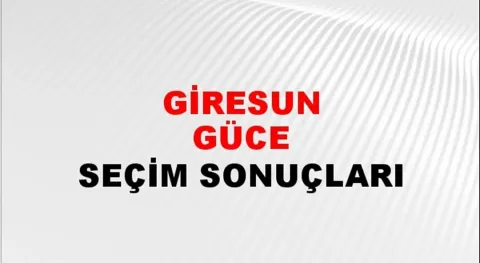 Giresun Güce Yerel Seçim Sonuçları! 31 Mart 2024 Giresun Güce Belediye Başkanlığı Seçim Sonuçları! Giresun Güce'de kim kazandı, hangi parti?