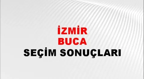 İzmir Buca Yerel Seçim Sonuçları! 31 Mart 2024 İzmir Buca Belediye Başkanlığı Seçim Sonuçları! İzmir Buca'da kim kazandı, hangi parti?