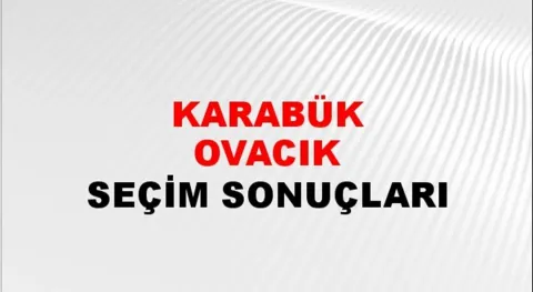Karabük Ovacık Yerel Seçim Sonuçları! 31 Mart 2024 Karabük Ovacık Belediye Başkanlığı Seçim Sonuçları! Karabük Ovacık kim kazandı, hangi parti?