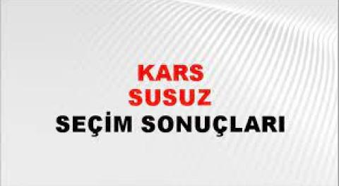 Kars Susuz Yerel Seçim Sonuçları! 31 Mart 2024 Kars Susuz Belediye Başkanlığı Seçim Sonuçları! Kars Susuz'da kim kazandı, hangi parti?
