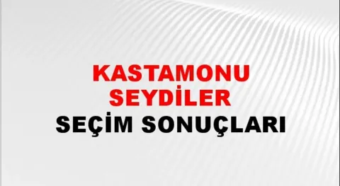 Kastamonu Seydiler Yerel Seçim Sonuçları! 31 Mart 2024 Kastamonu Seydiler Belediye Başkanlığı Seçim Sonuçları! Kastamonu Seydiler'de kim kazandı, hangi parti?