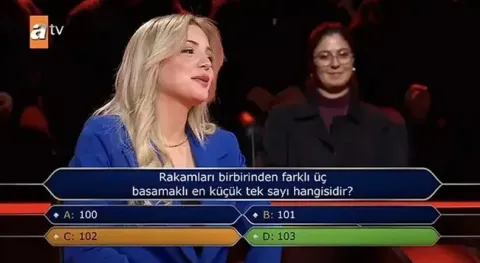 Kim Milyoner Olmak İster'de matematik sorusu yanlış çıktı