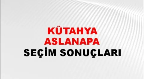 Kütahya Aslanapa Yerel Seçim Sonuçları! 31 Mart 2024 Kütahya Aslanapa Belediye Başkanlığı Seçim Sonuçları! Kütahya Aslanapa'da kim kazandı, hangi parti?