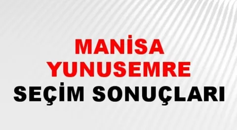 Manisa Yunusemre Yerel Seçim Sonuçları! 31 Mart 2024 Manisa Yunusemre Belediye Başkanlığı Seçim Sonuçları! Manisa Yunusemre'de kim kazandı, hangi parti?