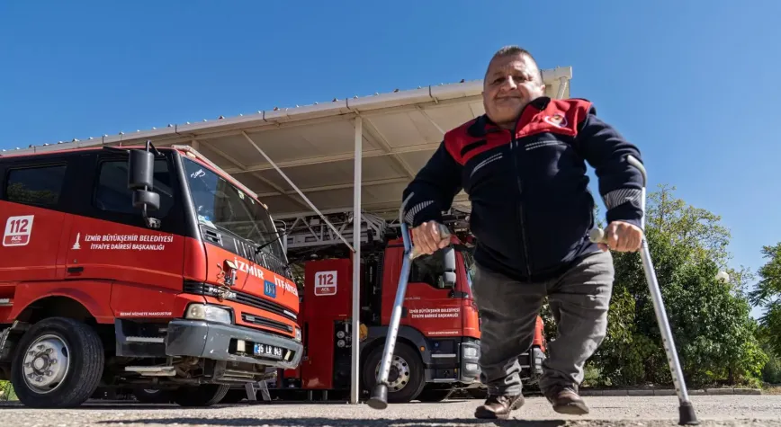 “110 Yaşar”ın 24 yıllık itfaiyecilik öyküsü