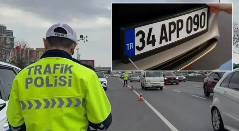 140 bin lira ceza tepki çekmişti... APP plaka kullananlarla ilgili yeni karar