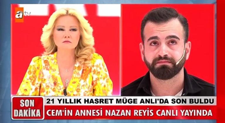 21 yıllık anne hasreti 20 dakikada son buldu