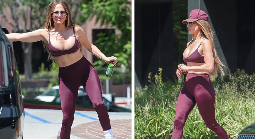 57 yaşındaki Jennifer Lopez’in fiziğini gören dönüp bir daha baktı!