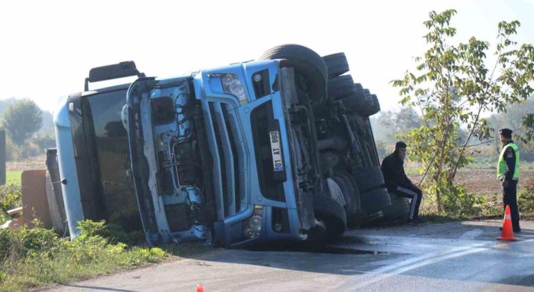 800 kilometre yol geldi, hedefine 20 kilometre kala kaza yaptı
