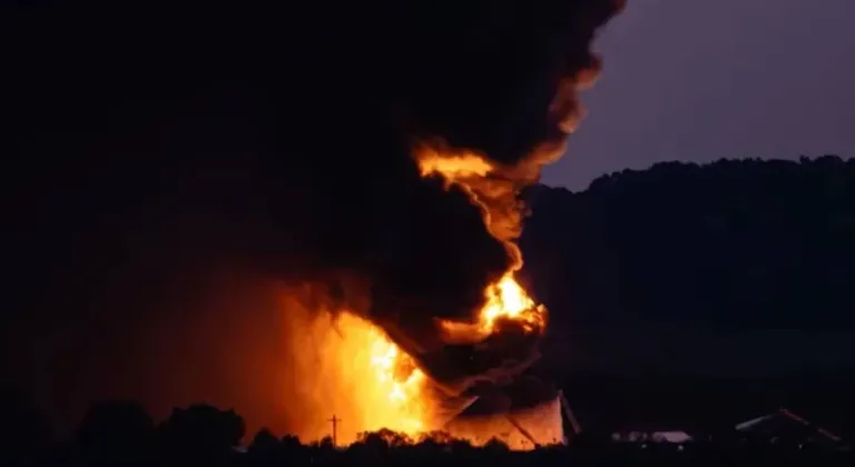 ABD'de kargo uçağı düştü! Çok sayıda ölü ve yaralı var
