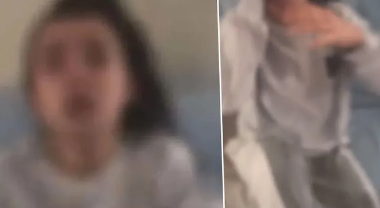 Abi dehşeti kamerada: Kardeşinin üzerine kaynar su döküp özür diletti