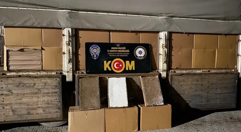 Adana'da 8 Milyon Kaçak Sigara Ele Geçirildi