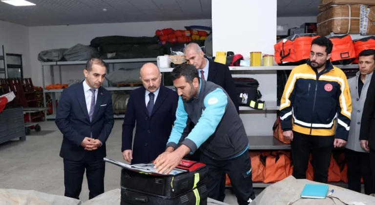 Adıyaman UMKE yeni binasında hizmet vermeye başladı 