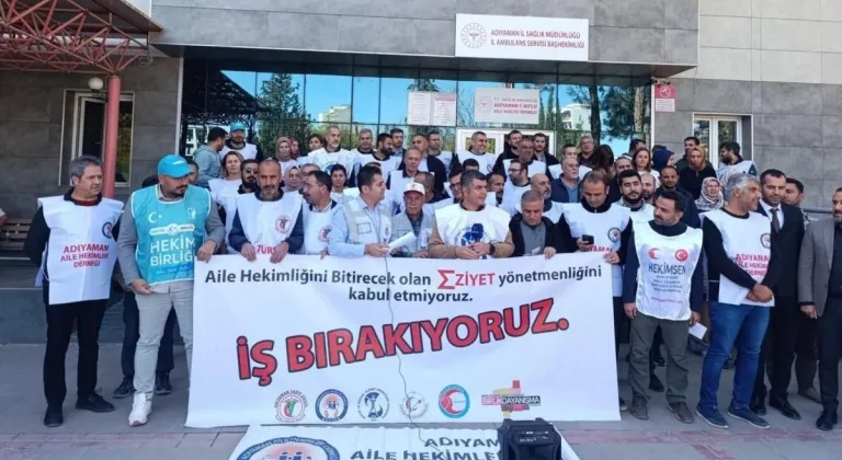 Adıyaman’da Aile Sağlık Merkezleri'nde 5 günlük iş bırakma kararı