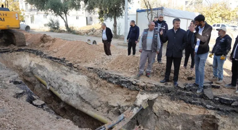 Adıyaman’da Arzum Kent Caddesi’nin altyapısı baştan sona yenileniyor  - Videolu Haber