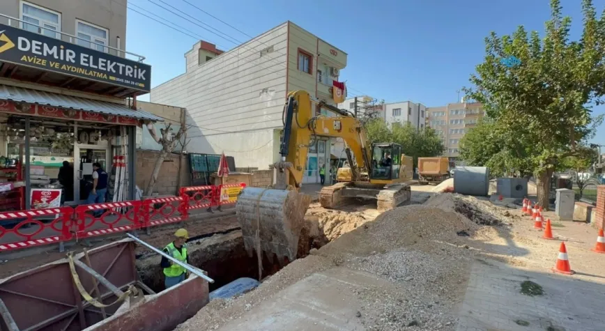 Adıyaman’da su baskını riskine karşı 8 bin 267 metrelik yağmursuyu hattı yapılıyor
