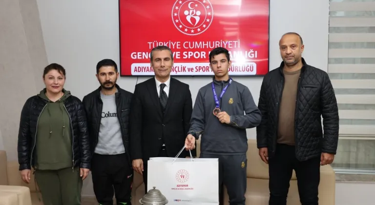 Adıyamanlı Sporcu Ahmet Temir Arslan’dan Türkiye Üçüncülüğü 